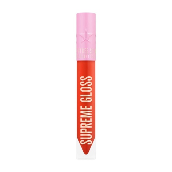 Jeffree Star Cosmetics Supreme Gloss - Everybody Knows (Bright Red-Orange) - NWB - Picture 3 of 7